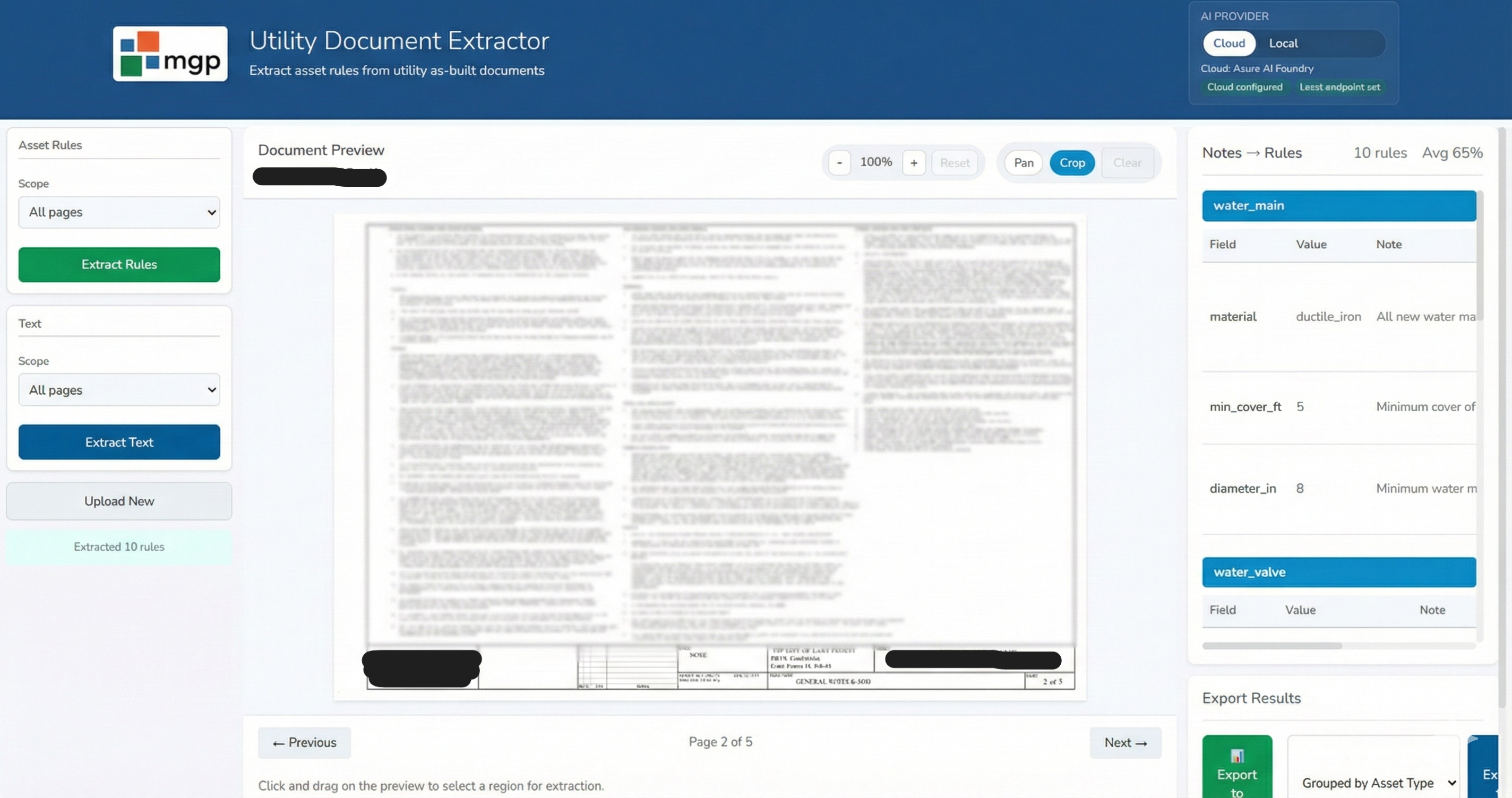 Utility Document Extractor